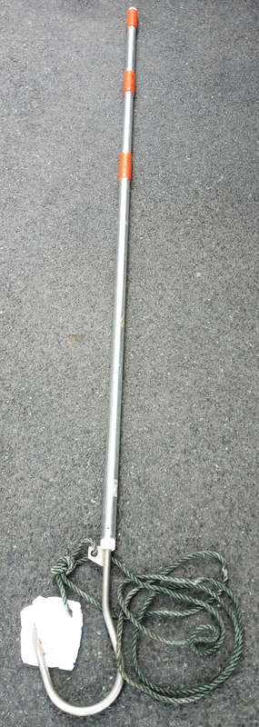 Heavy Duty Tunny Fishing Flying Gaff Stainless Steel - Auto Gaff Brand Punta Gorda Florida