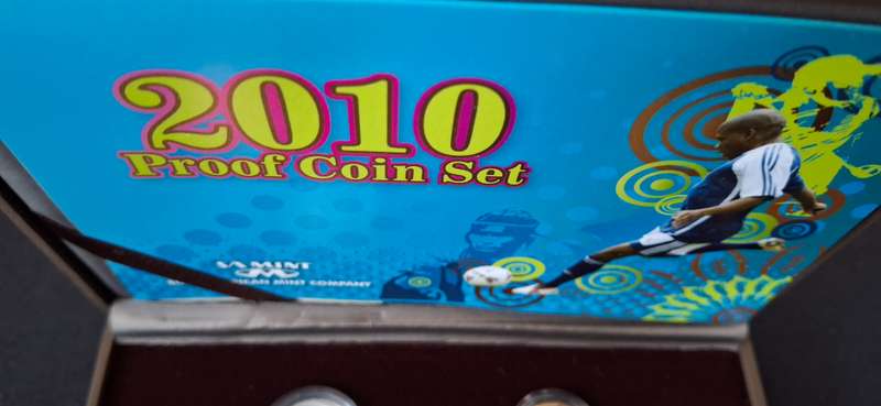 2010 SOUTH AFRICA PROOF COIN SET IN ORIGINAL MINT BOX