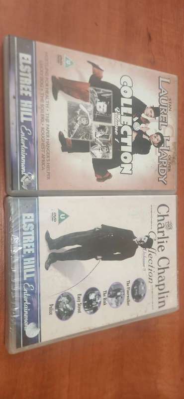 Collectors DVD's Lot (Laurel & Hardy/Charlie Chapman/Beatles)