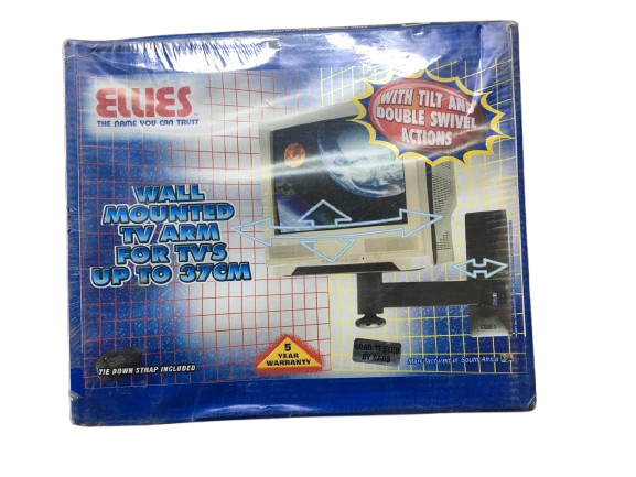 Ellies Wall Mounted TV Arm For TV UP To 37cm