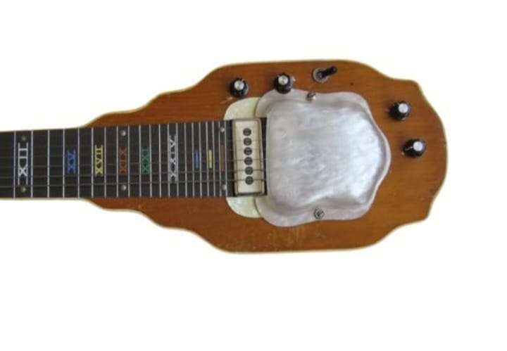 Lap steel guitar