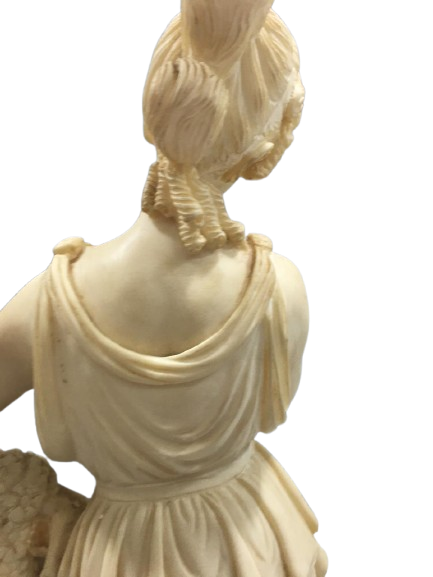Tall Stonelite Statue of Woman - Arta Fina