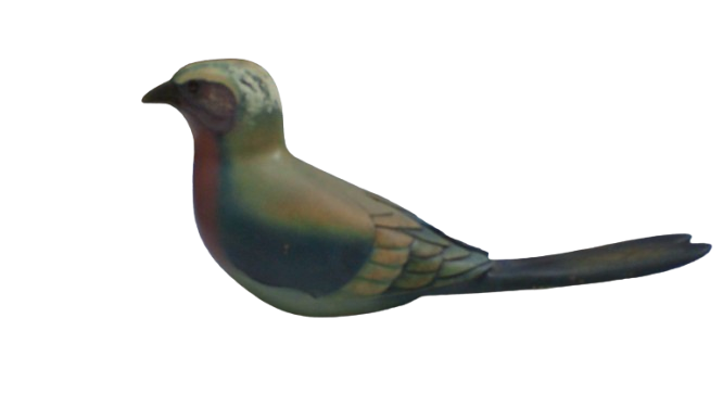 Africa Carvers of Knysna Carved and hand painted European Roller 56/2000 Africa Carvers of Knysna