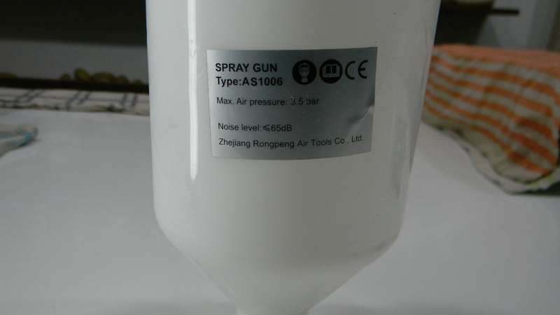 Spongpeng Low Pressure Aire Spray Gun LVLP Spray Gun Pressure 3.5bar Nozzle