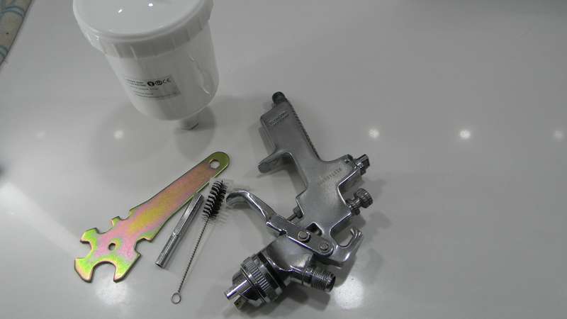 Spongpeng Low Pressure Aire Spray Gun LVLP Spray Gun Pressure 3.5bar Nozzle