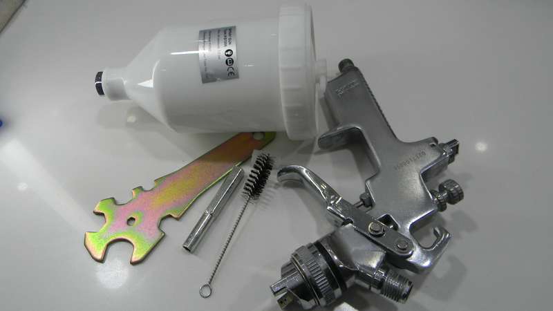 Spongpeng Low Pressure Aire Spray Gun LVLP Spray Gun Pressure 3.5bar Nozzle