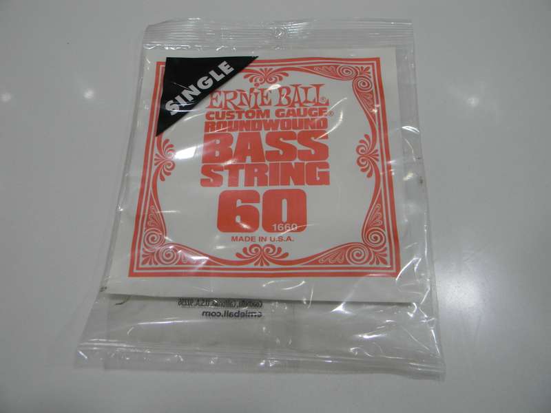 Ernie Ball .060 Nickel Wound Electric Bass String  Single