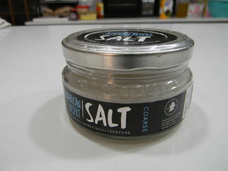 African Wild Spice  African Desert Fine Salt  Jar