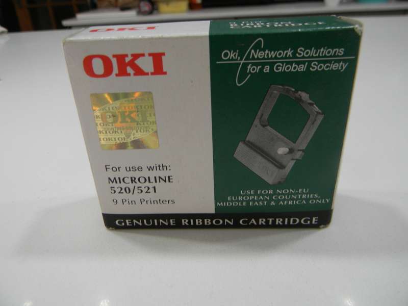 OKI ML5520/5521/5590/5591 4 Million Characters Ribbon, Black