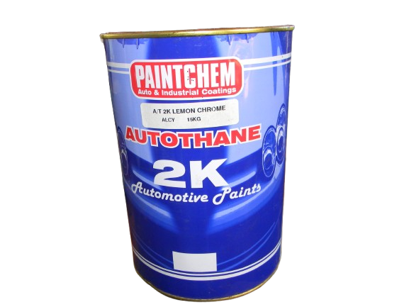 Paintchem Autothane 2k Lemon Chrome ALCY 15kg ( Paint)