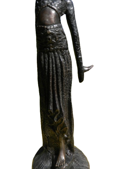 Chiparus  Bronze Sculpture Art Deco Dancer Hot Cast Figurine Statue