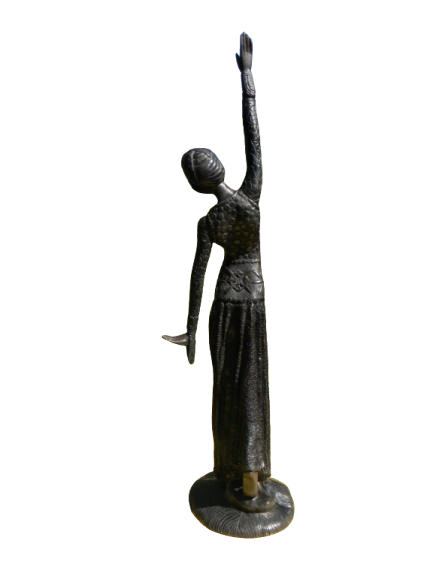 Chiparus  Bronze Sculpture Art Deco Dancer Hot Cast Figurine Statue