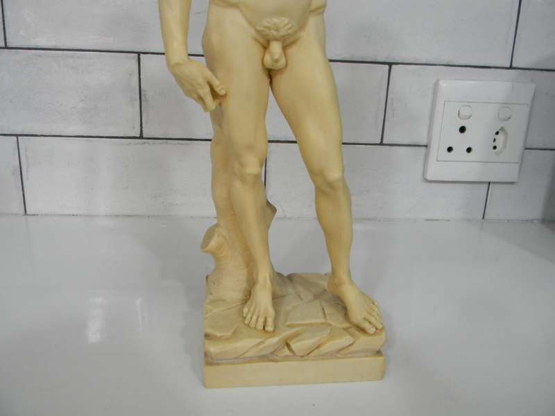 AMILCARE SANTINI LIMITED EDITION STATUE OF DAVID ANTIQUE SCULPTURE