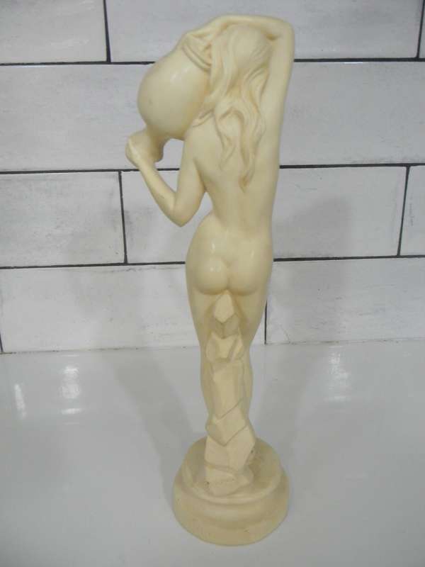 La Sorgnete (The Source) by Ingres 30cm Statue by Santini