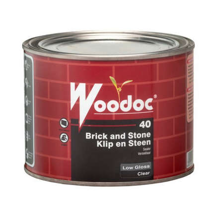 Woodoc - 40 Stone Sealer & Brick 1L Low Glose Clear