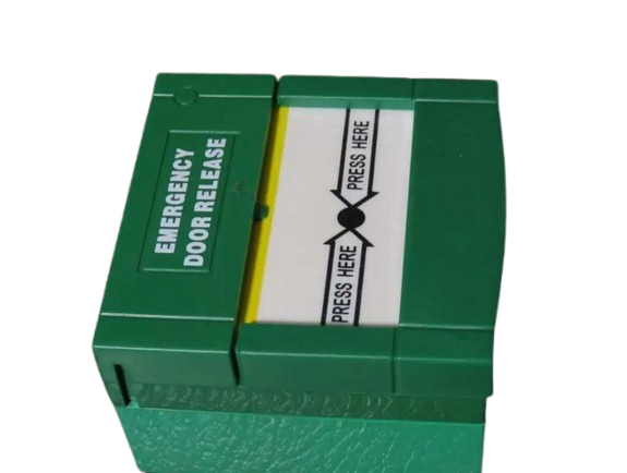 GREEN EMERGENCY DOOR RELEASE CALL POINT (BREAK GLASS)