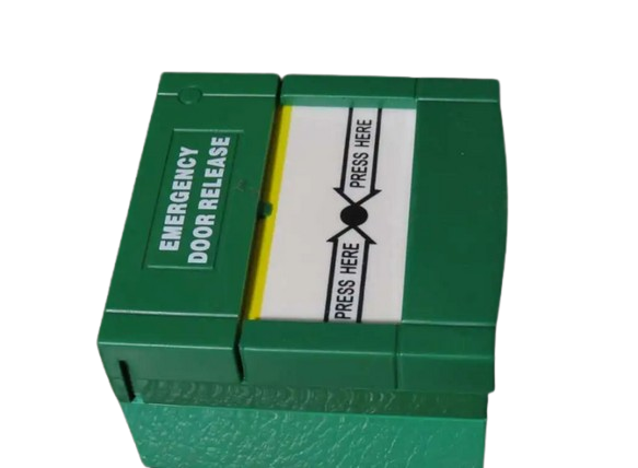 GREEN EMERGENCY DOOR RELEASE CALL POINT (BREAK GLASS)