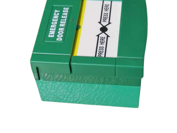 GREEN EMERGENCY DOOR RELEASE CALL POINT (BREAK GLASS)