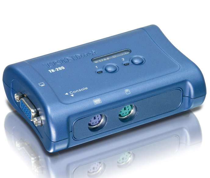 2-Port PS/2 KVM Switch Kit