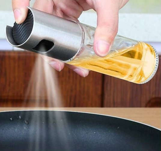 Set of 10 Oil / Vinegar Spray Bottles 100ml Cooking Dispenser