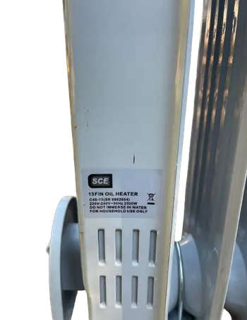 SCE 13 Fin Oil Heater 2500W