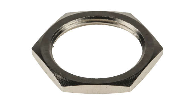 RS PRO Brass Cable Gland Locknut, M16 Thread