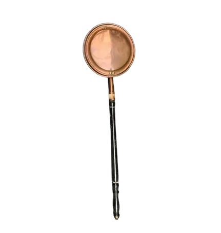VINTAGE BED WARMER COPPER LONG HANDLED