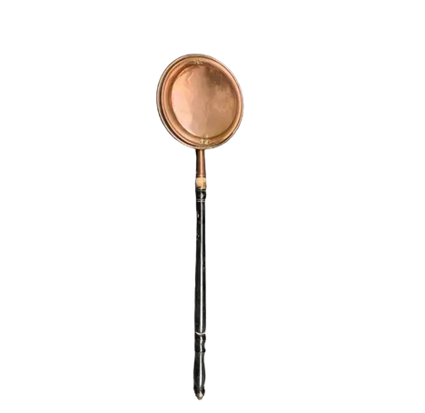 VINTAGE BED WARMER COPPER LONG HANDLED