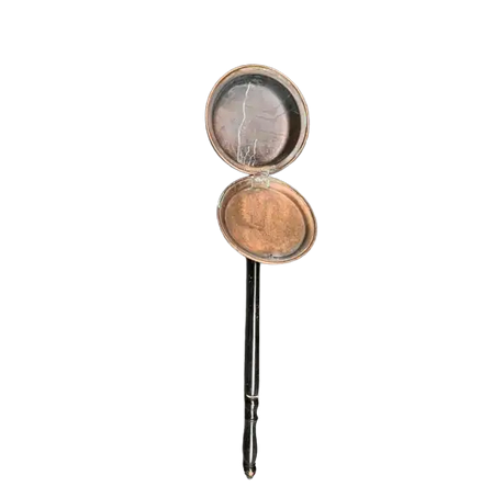VINTAGE BED WARMER COPPER LONG HANDLED