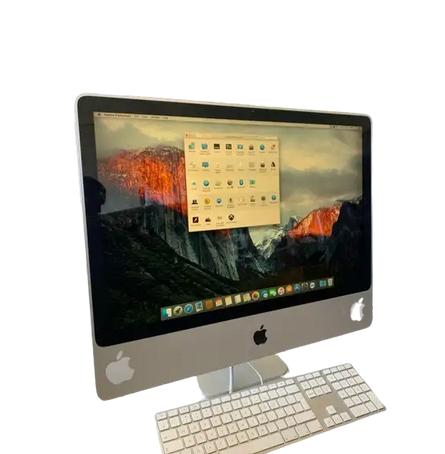 Apple iMac A1225 24` Desktop - 2008 2.8 GHz intel core duo OSX El Capitan 4 GB 8