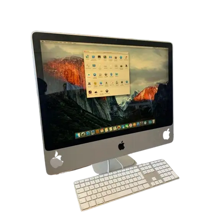 Apple iMac A1225 24` Desktop - 2008 2.8 GHz intel core duo OSX El Capitan 4 GB 8