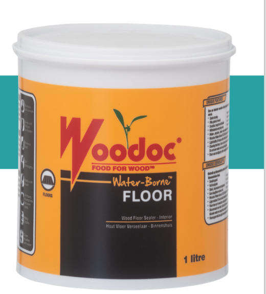 Woodoc Water-Borne FLOOR (Matt White) 1 liter