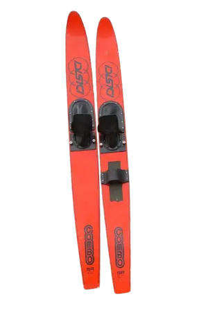 Allegre Combo Ski Package Red