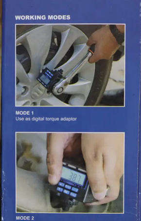 Digital Torque Adaptor with Tyre Pressure Gauge (40-200Nm)