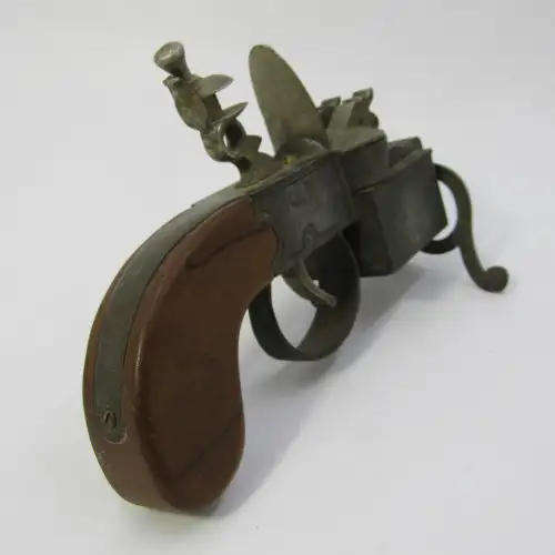 Vintage Dunhill Tinder Pistol Lighter Flintlock Style