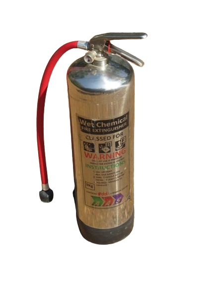 9kg DCP Fire Extinguisher (Stainless Steel)