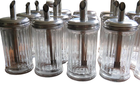 Sugar Dispenser - Glass - 300ml (20 pieces in total)