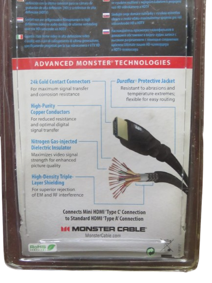 Monster Cable 2m