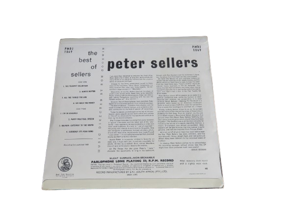 Peter Sellers The Best of Sellers - Vinyl LP Record