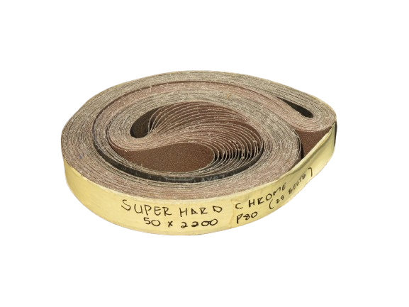 Sanding Belts (Super Hard Chrome 50mm x 2200mm) 25Belts