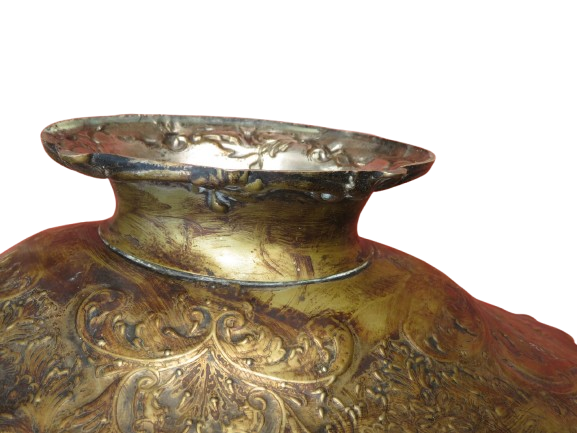 Handle Bowl fruit Silver Plated Art Decoration 1930's