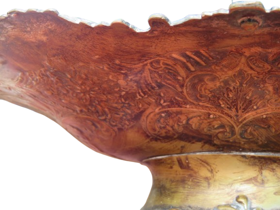 Handle Bowl fruit Silver Plated Art Decoration 1930's