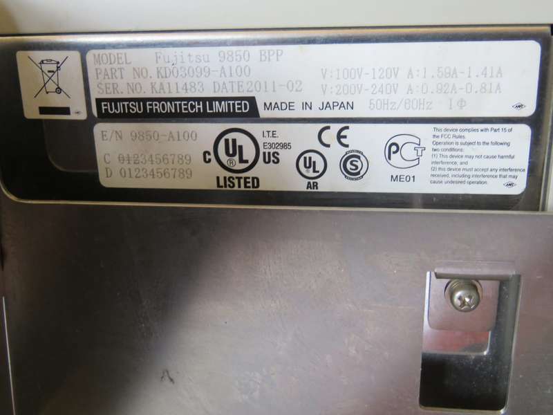 Fujistu F9850 Boarding Pass/Baggage Tage Thermal Printer