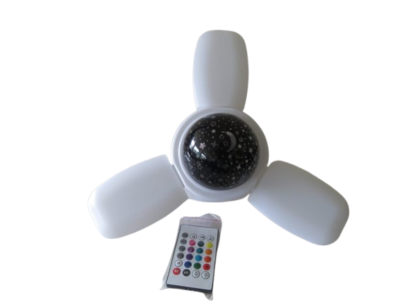Foldable Starry Fan Light Srew
