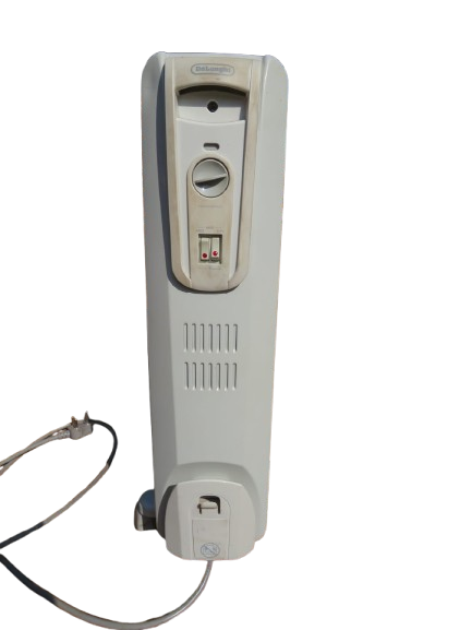 14 Fin Oil Fin Heater White