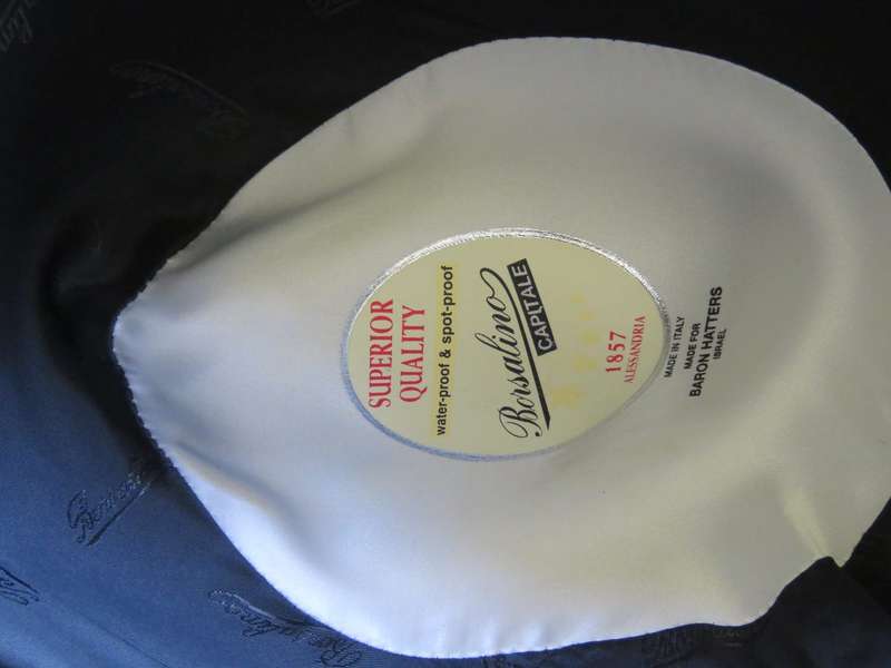 Borsalino Macho Wool Fedora Hat