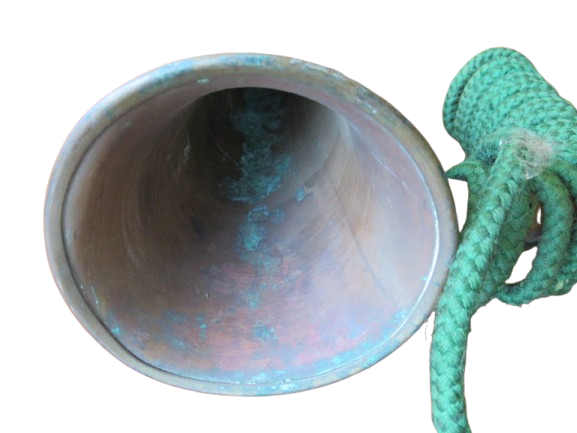 Antique Military Copper and Brass Bugle - John Grey & Sons - London - Working Condition