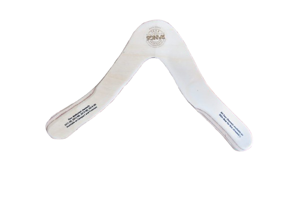V Shaped Wooden Boomerang