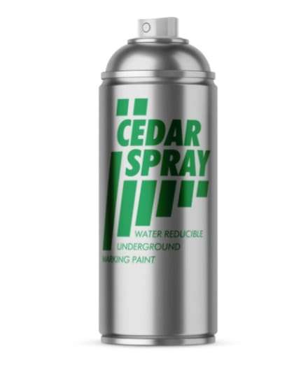Cedar Minemark Sray, Underground Marking paint 400g x 4