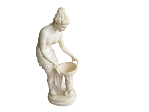 After Gaeteano Rossi Italian White Mable Fiugural Sculpture Of Venus